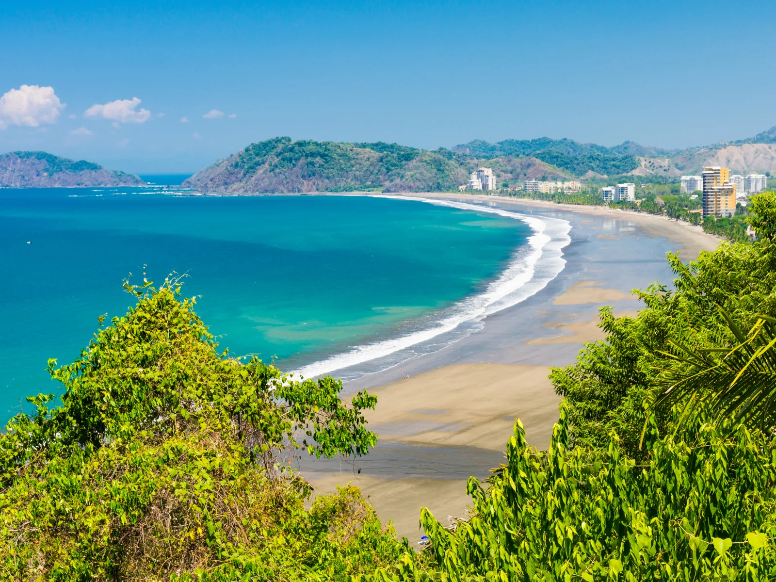 Jaco Beach in Jaco, one of our top picks for where to stay in Costa Rica