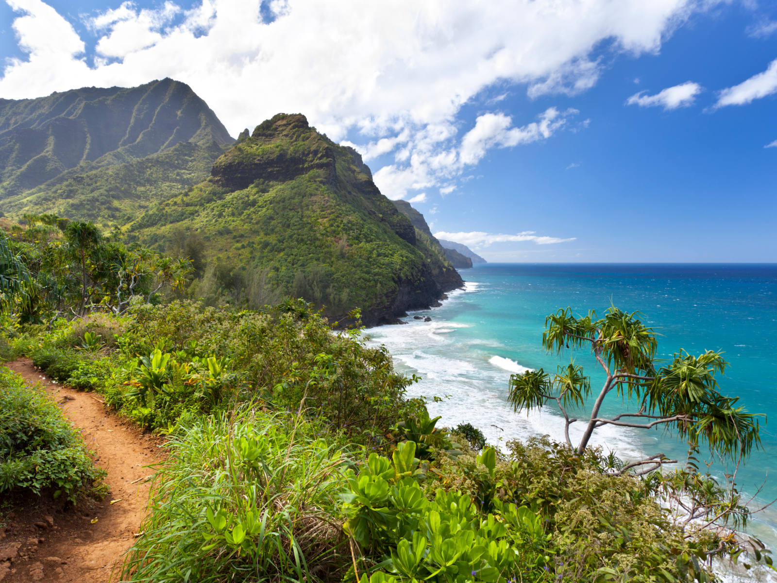 Kalalau Trail (aka Na Pali Coast Trail), Kauai, Hawaii, United States, a top pick for the best hikes in the world