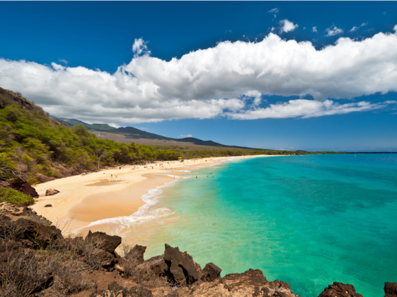 Makena Beach in Maui, one of the best beaches in Hawaii