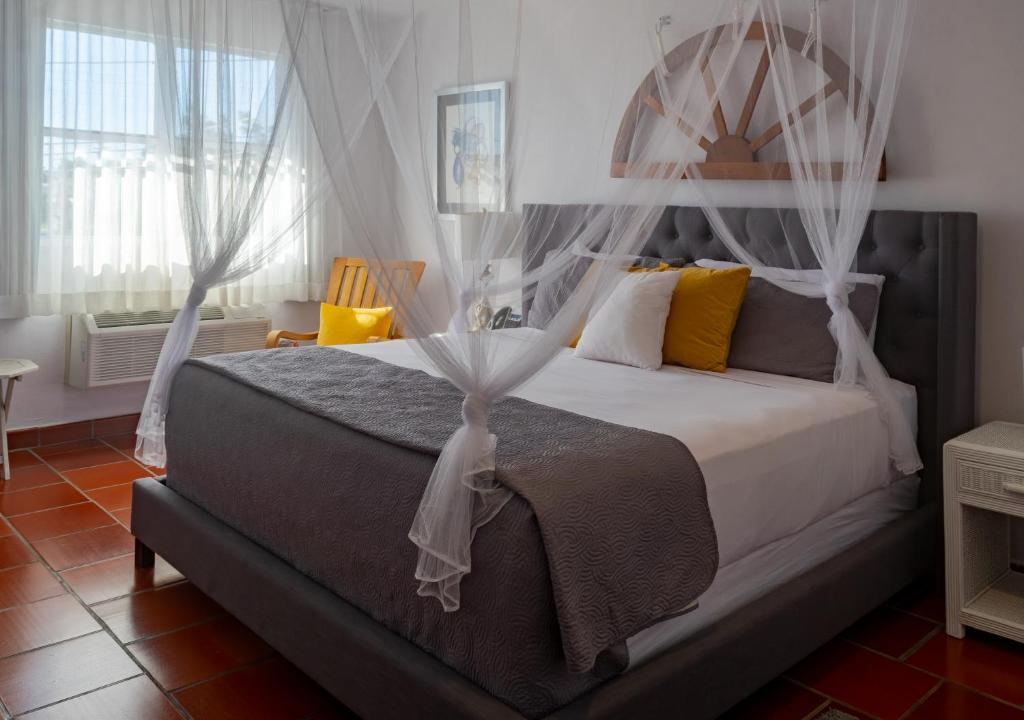 BOHO Beach Club, one of the best hotels in Puerto Rico, pictured from the room's interior