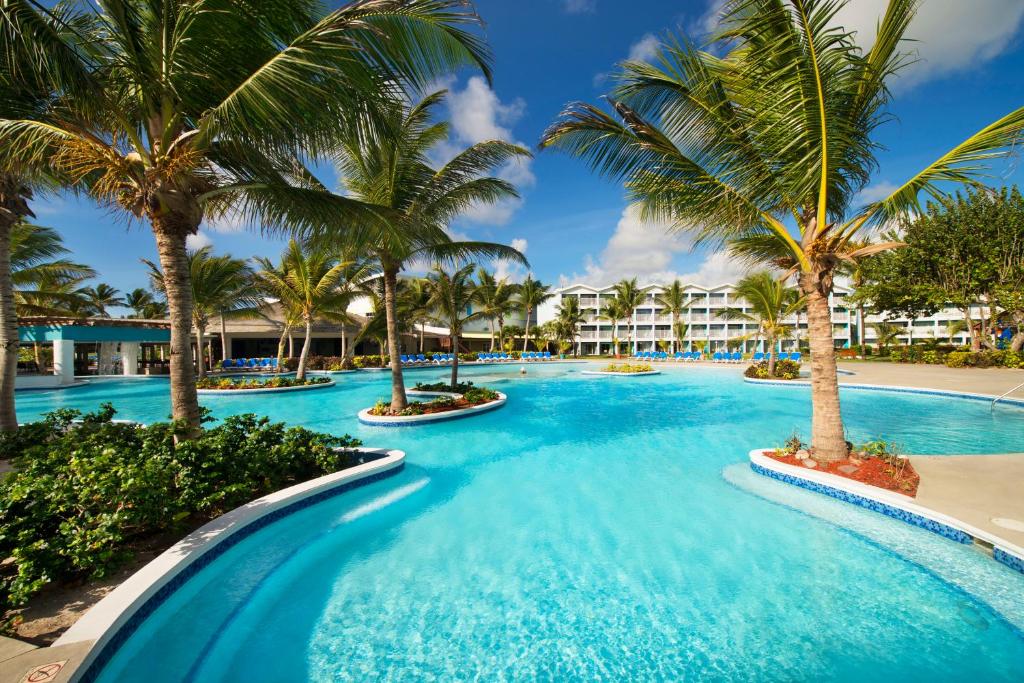 Coconut Bay Beach Resort & Spa pool area, one of the best all-inclusive resorts in the Caribbean
