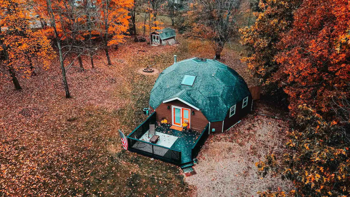 Dome Suite Dome, one of Ohio's best Airbnbs