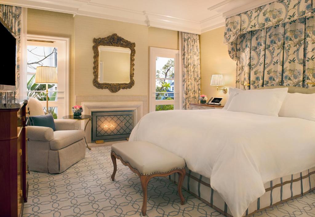 Gorgeous room view of the Peninsula Beverly Hills, one of Los Angeles's best hotles