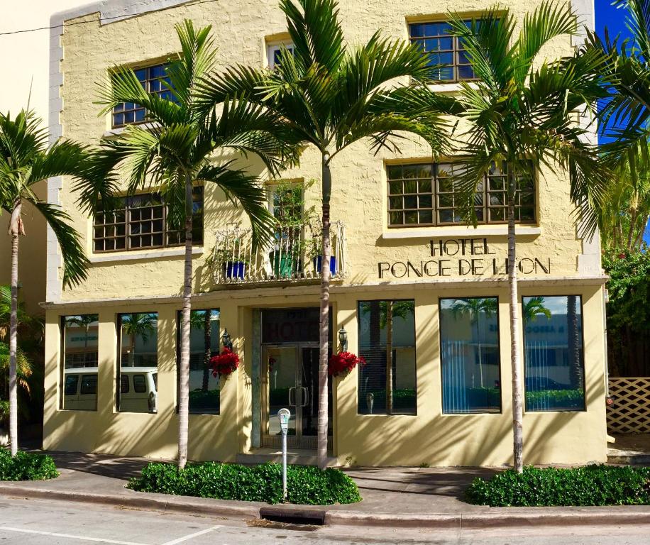 Hotel Ponce De Leon, one of the best hotels in Miami, pictured from the outside
