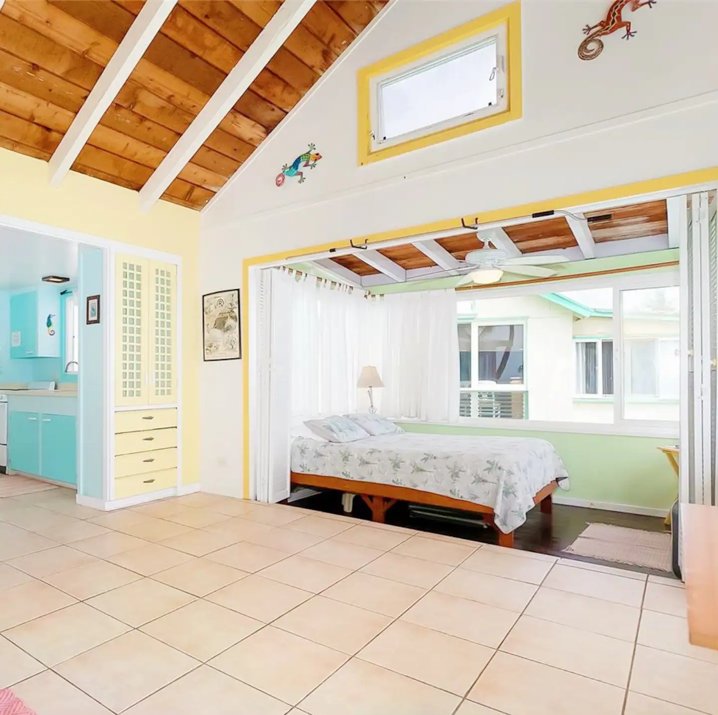One of the top Hawaiian Airbnbs, the Sunrise Cottage in Hauula