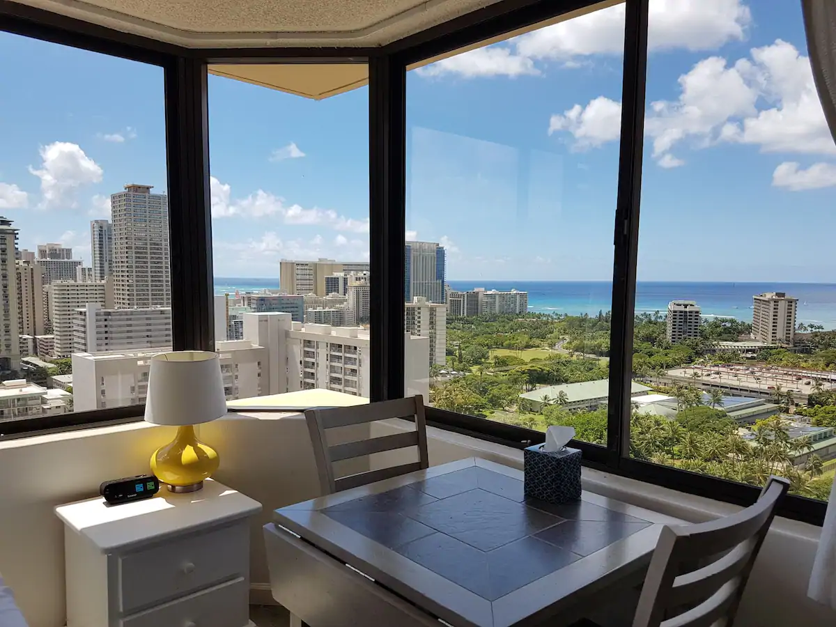 Panorama Ocean View Condo, one of the best Airbnbs in Oahu