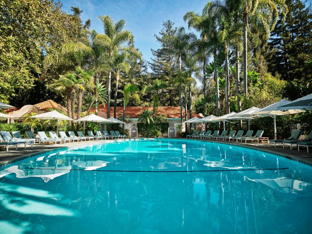Pool at Hotel Bel-Air – Dorchester Collection, one of the best hotels in Los Angeles