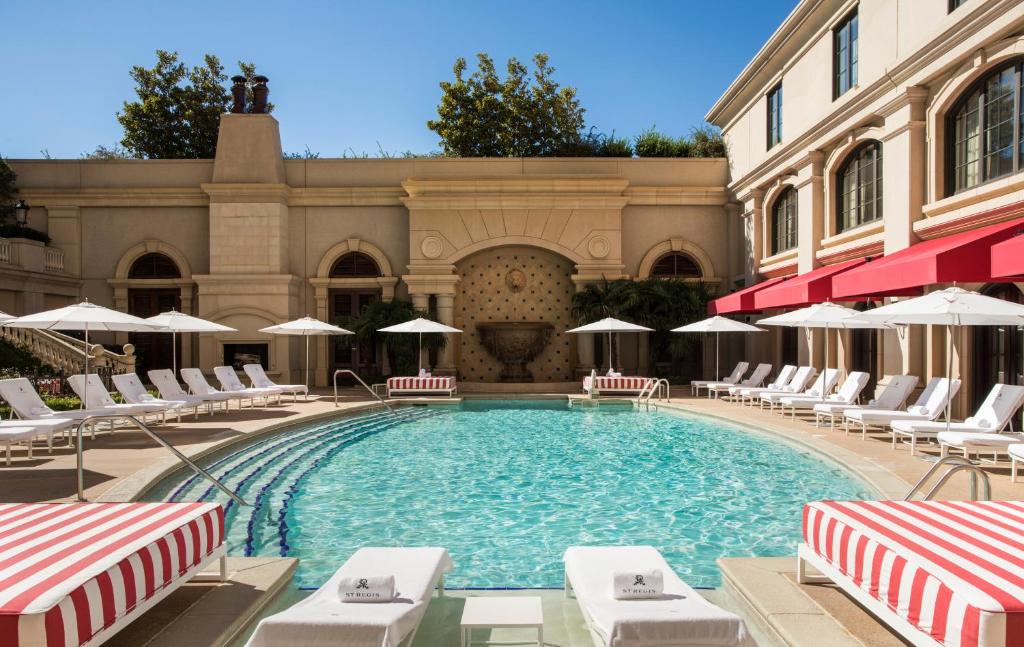 Pool at the St. Regis, one of the best hotels in Atlanta