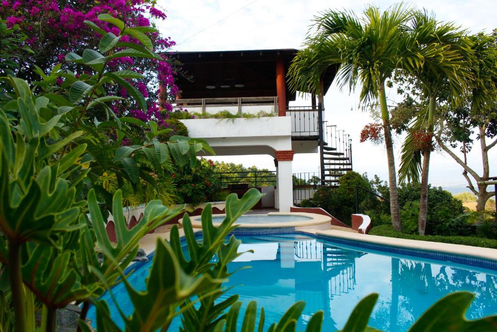 Pool of the Hotel Santo Cerro Natural Park, one of the best resorts in the Dominican Republic