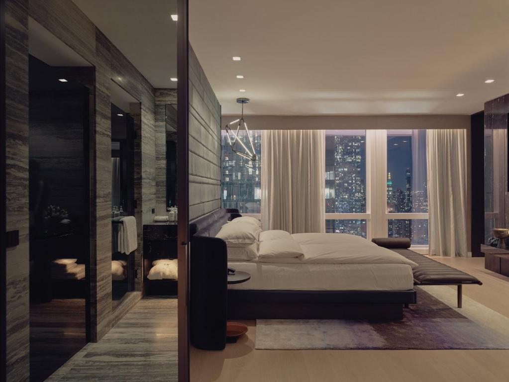 Room in the Equinox Hotel Hudson Yards, one of the best hotels in NYC