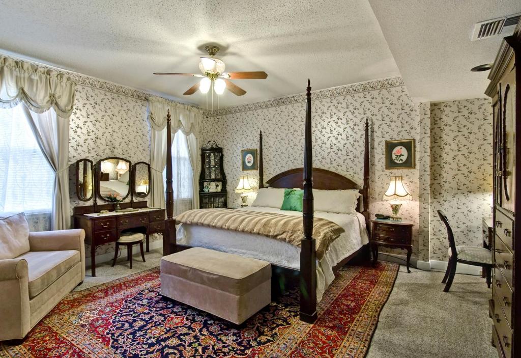 Room view at the Rose Manor Bed and Breakfast, a top pick for the best hotels in New Orleans