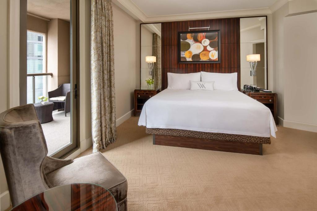 Waldorf Astoria Atlanta Buckhead room, one of the best hotels in Atlanta