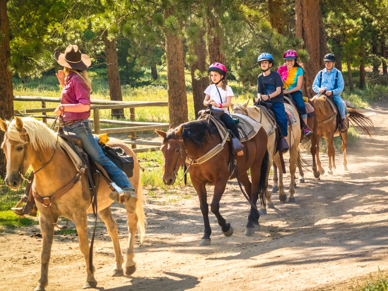 Horseback riding at Ascend, one of the best things to do in Dallas