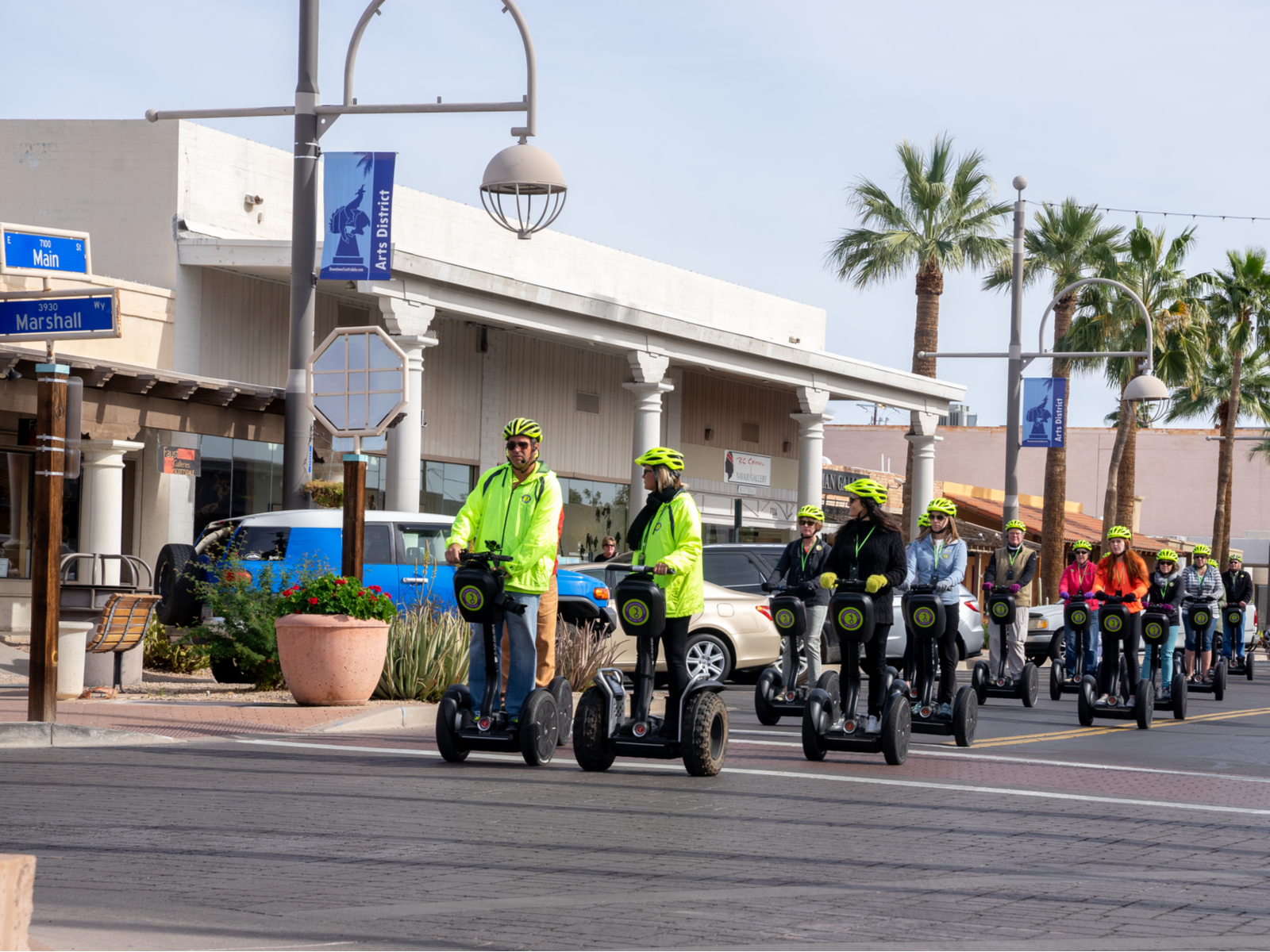 Segway tour in Old Town, one of the best things to do in Phoenix