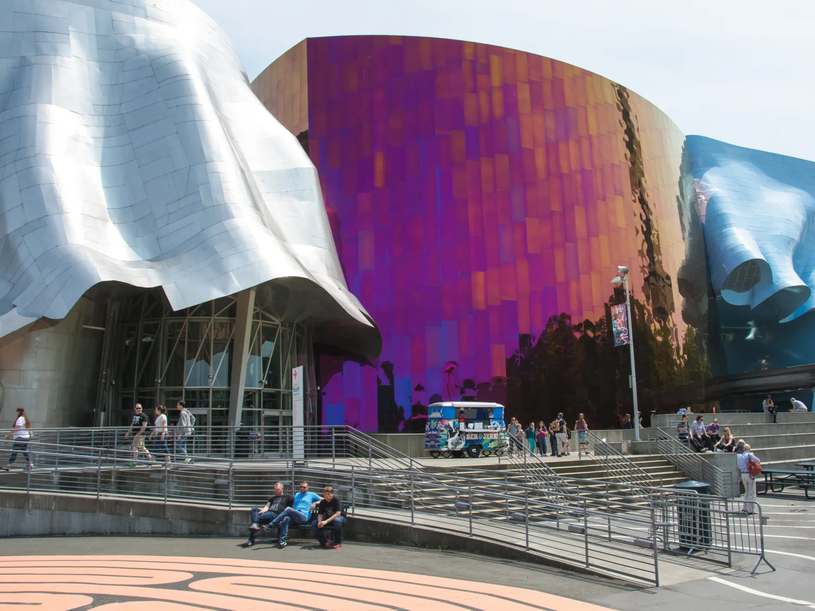 Exterior of the museum of pop culture, one of the best places to visit in Washington State