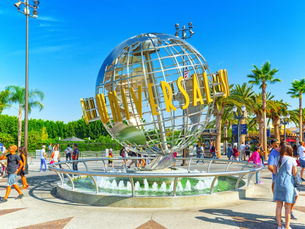 Visit Universal Studios Hollywood, one of the best things to do in Los Angeles