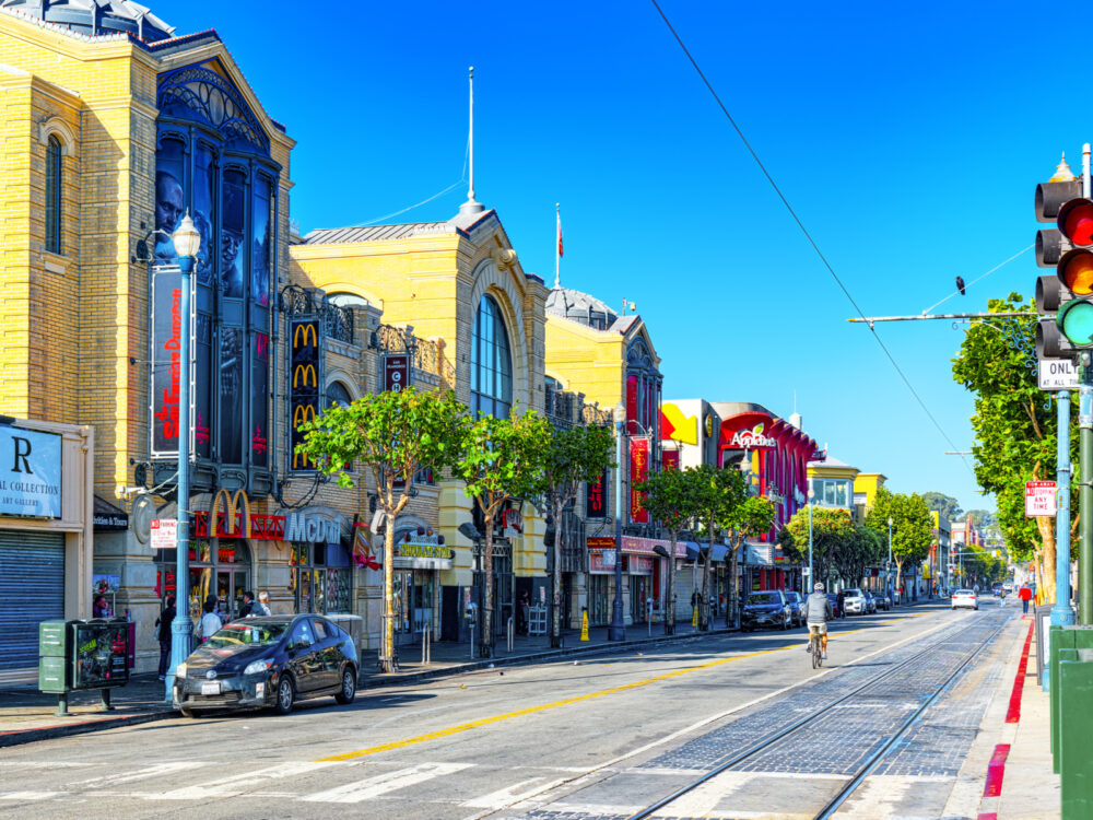 Fisherman's Wharf area, one of the best places to stay in San Francisco