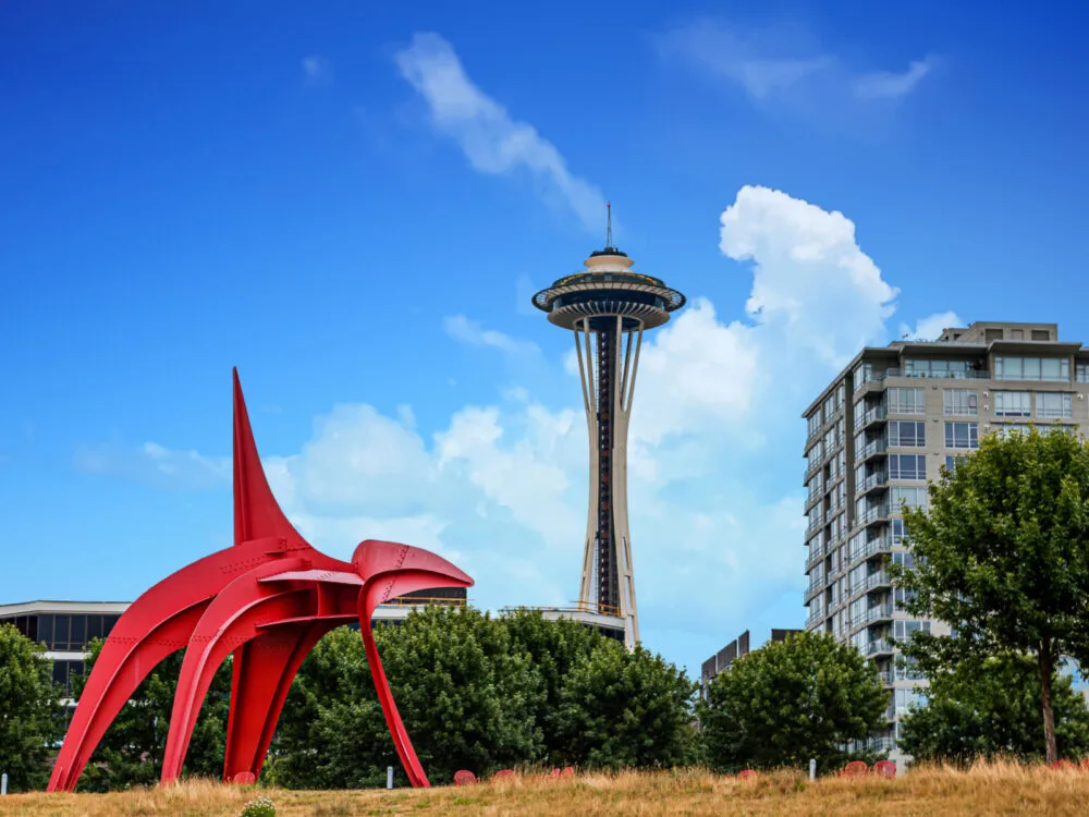 Olympic structure park, one of the best things to do in Seattle