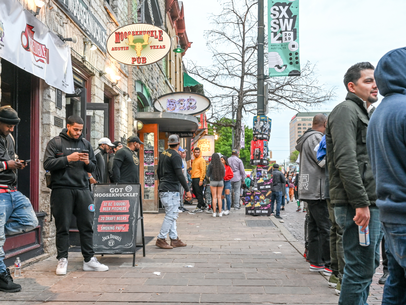 Folks on Sixth Street, one of the best things to do in Austin