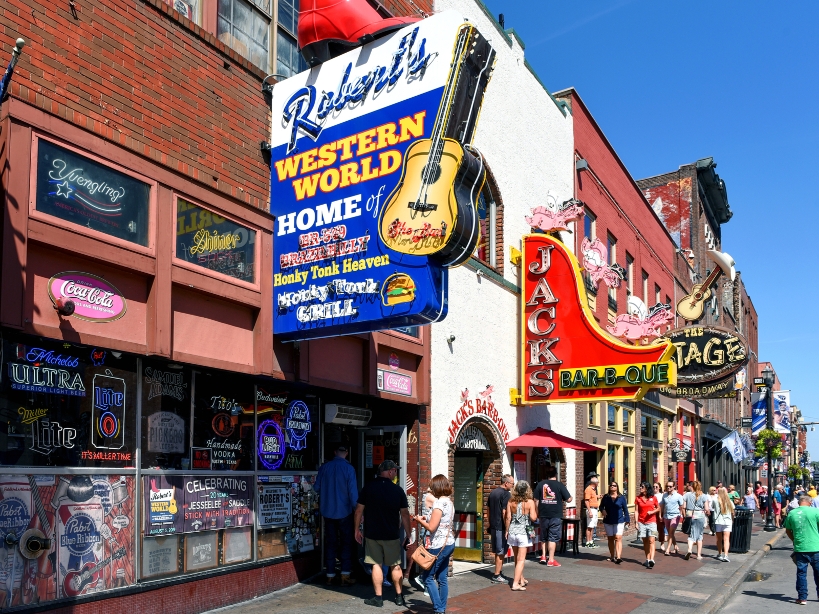 Exterior of one of Nashville's best attractions, music row