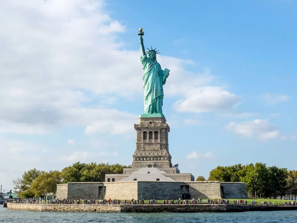 Image of the Statue of Liberty, one of the best things to do in New York City