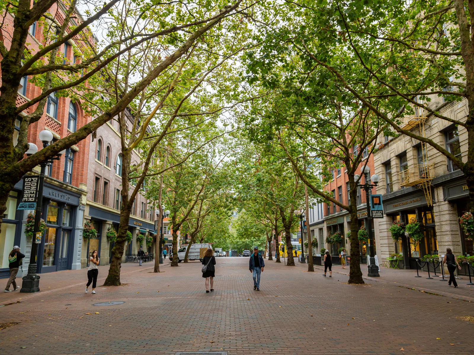Pioneer Square neighborhood, one of the best things to do in Seattle