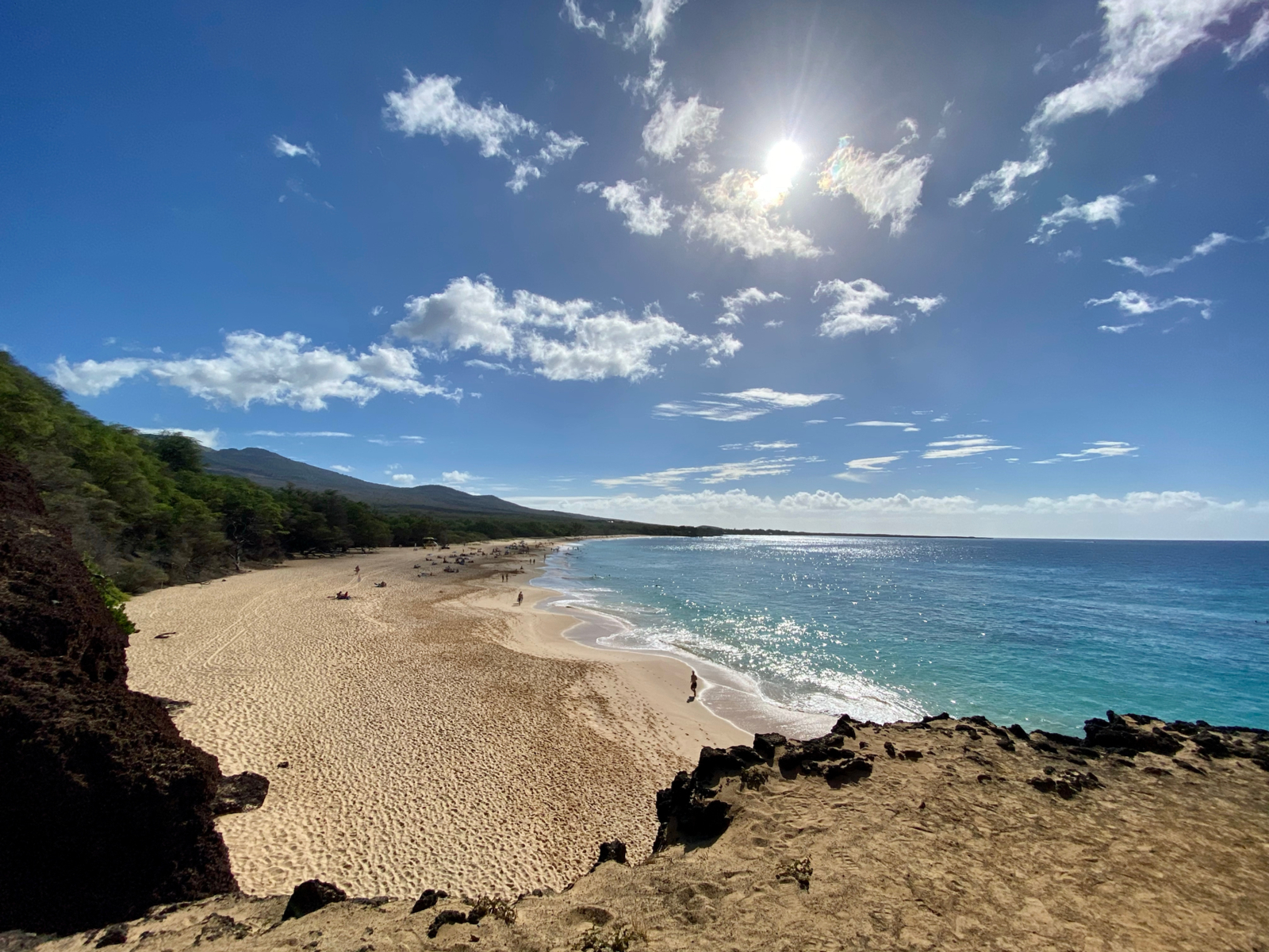 Gorgeous beach at Makena Beach State Park, one of the best attractions in Maui