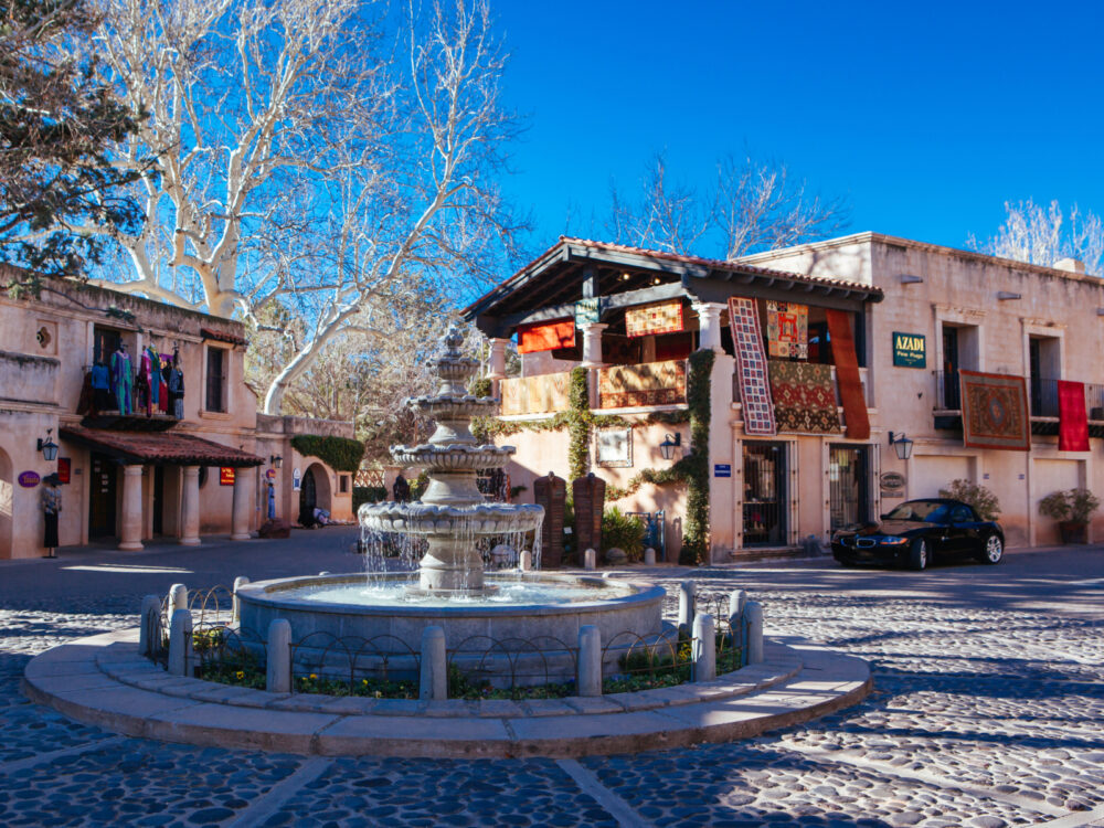 Sedona pictured during the least busy time to visit Arizona