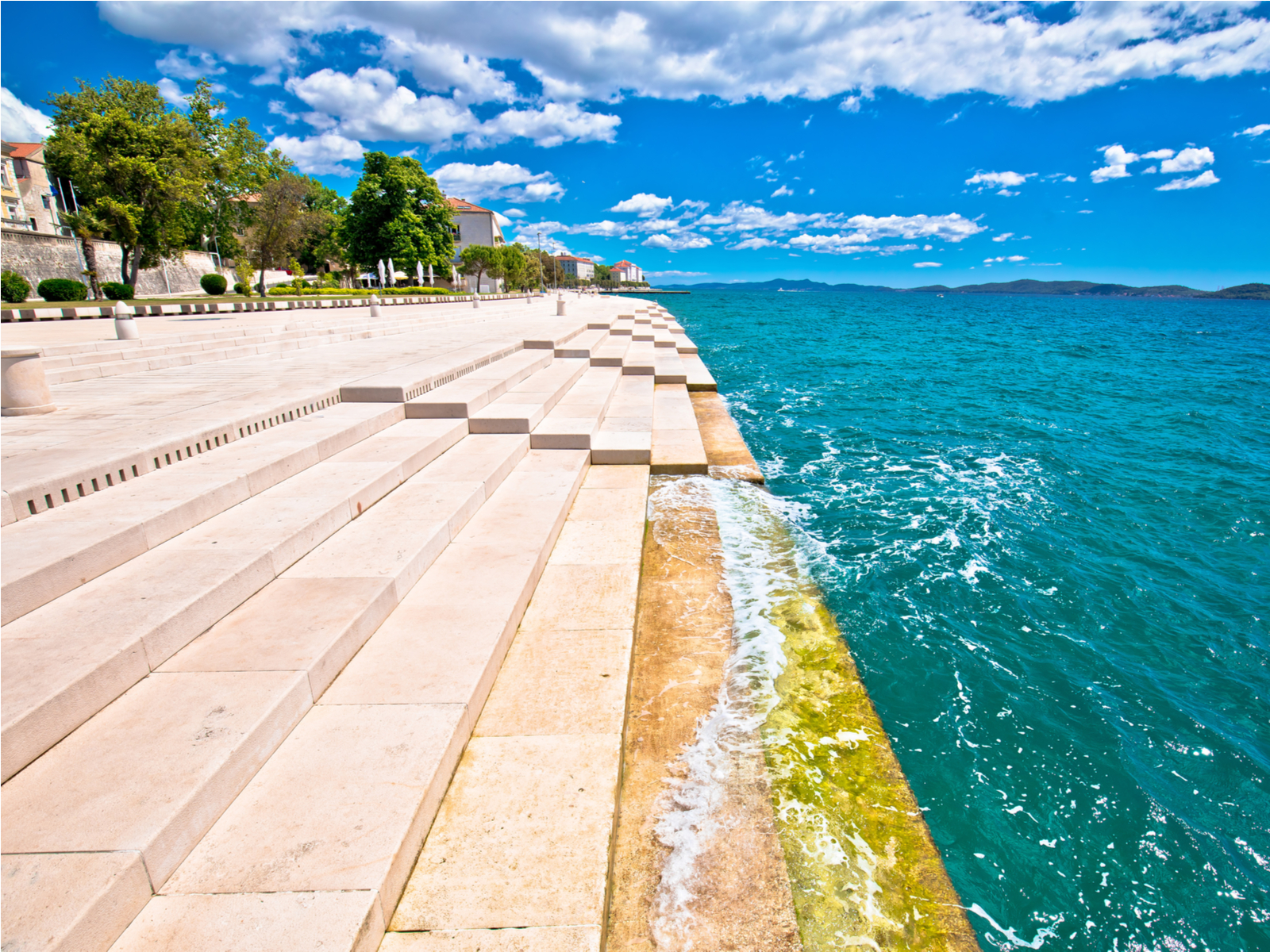 Zadar's Sea Organ, one of the coolest things to do in Croatia