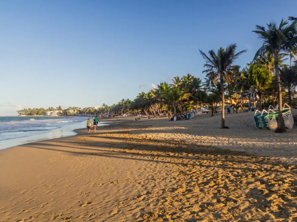 One of the best places to visit in the Dominican Republic, Caberet, a small beach town