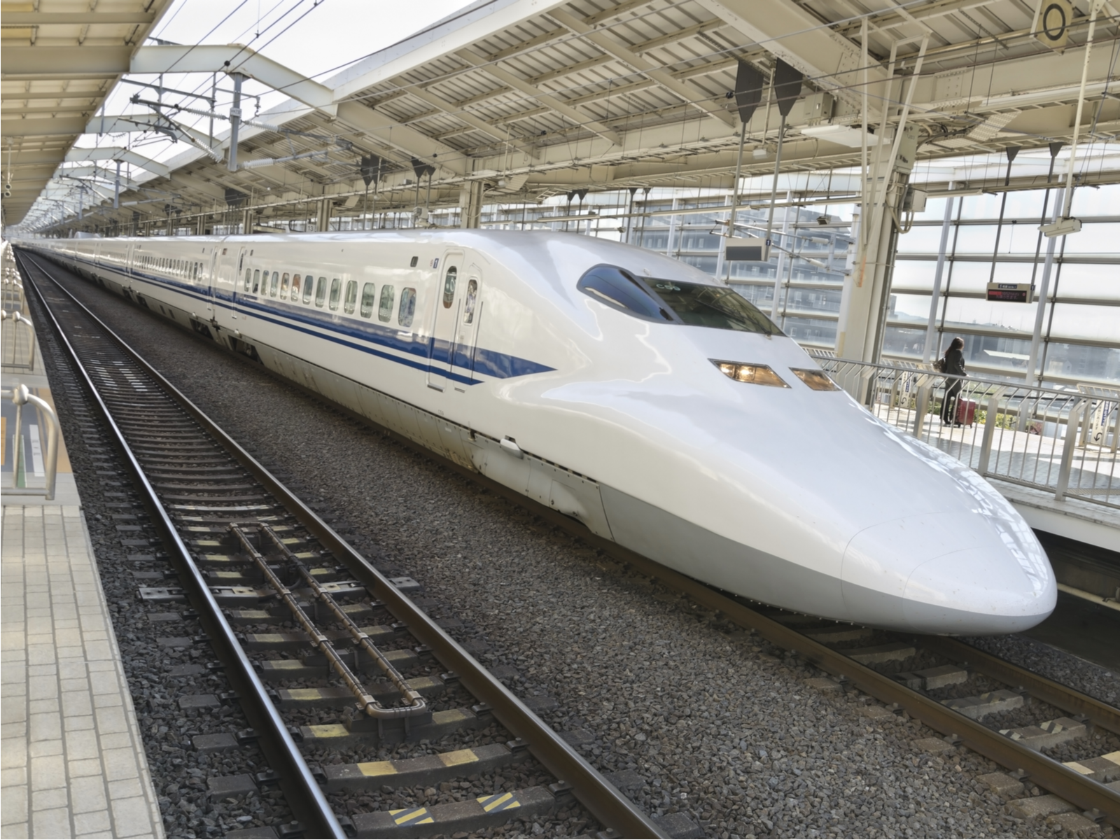 Bullet train in Kyoto, one of the best places to visit in Japan
