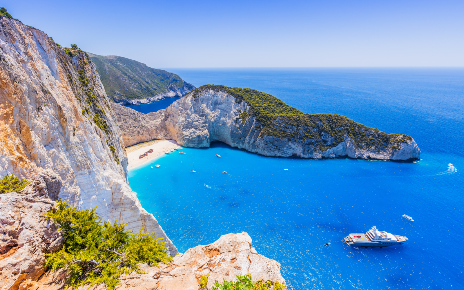 Shipwreck at Zakynthos, one of the best islands in Greece