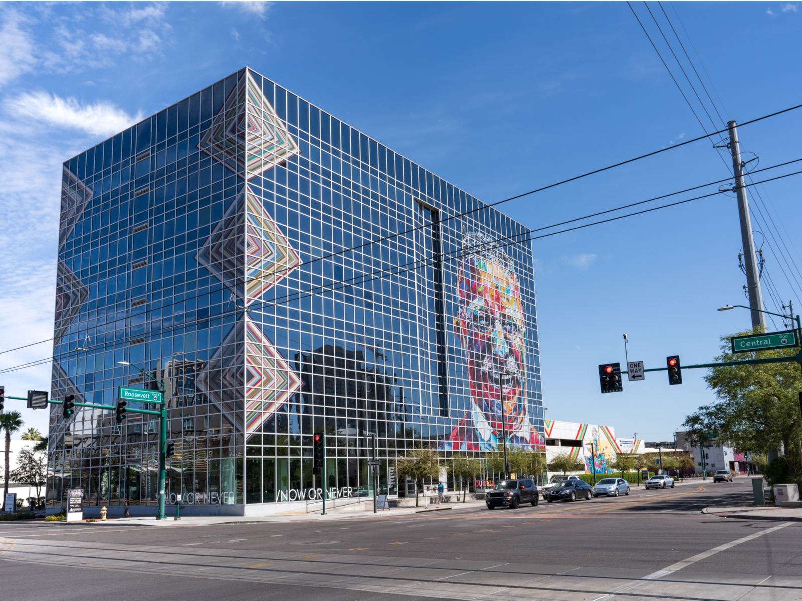 Ten One building at Roosevelt Row, one of the best things to do in Phoenix