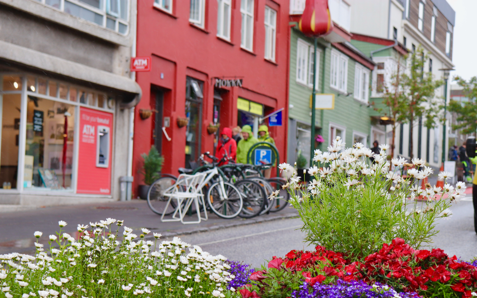 Reykjavik downtown, featuring some of the best restaurants in Iceland