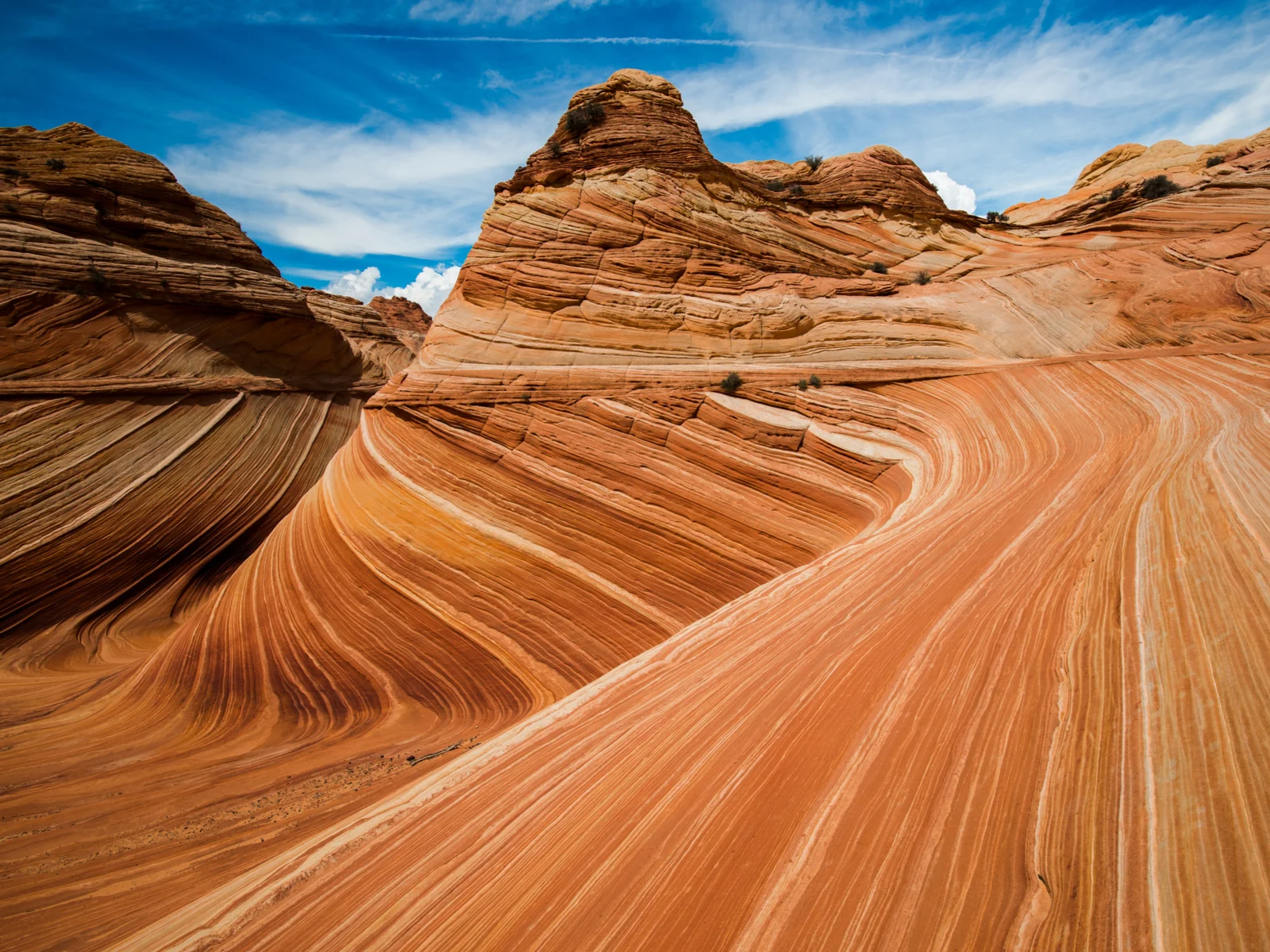 The Wave at the Vermilion Cliffs National Monument, one of the must-visit places in Arizona