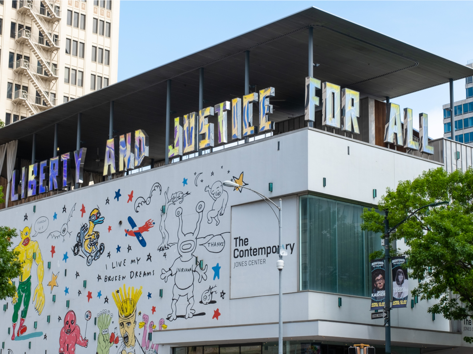 Austin contemporary art museum at the Jones Center, one of the best things to do in Austin