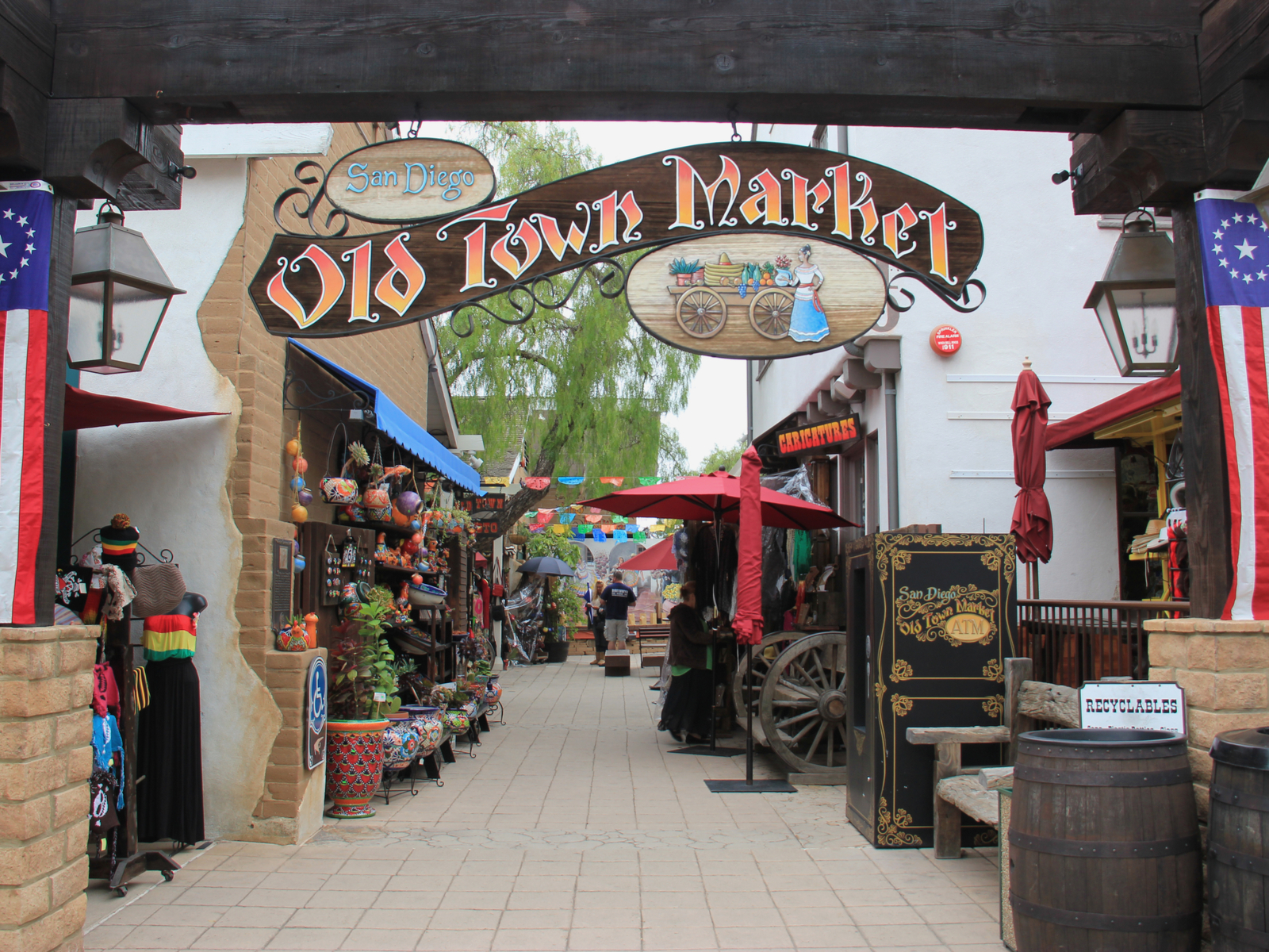 Market at Old Town San Diego, one of the best things to do in the city