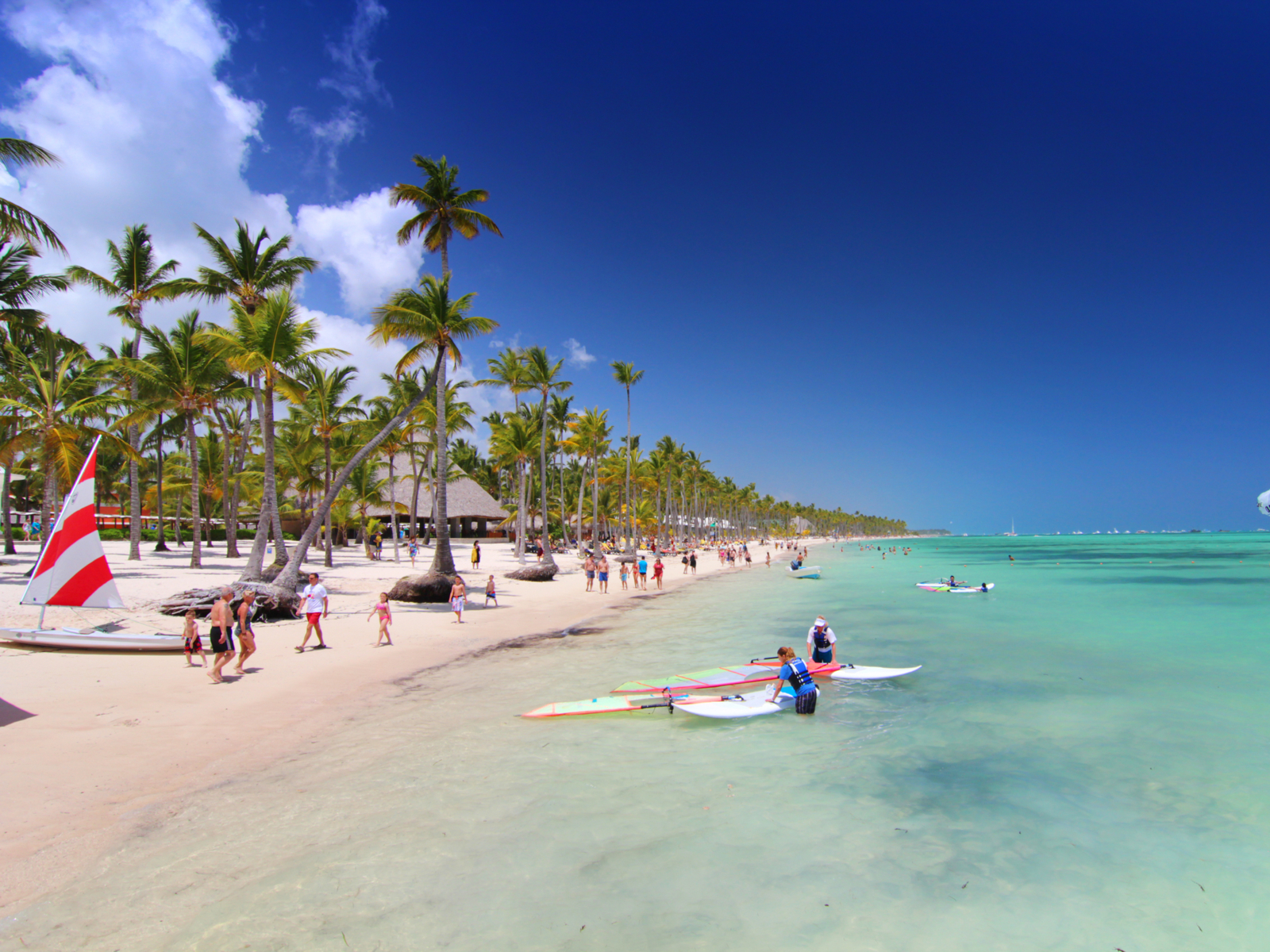 Playa Bavaro in the Dominican in Punta Cana, a top pick for the best places to visit in the Caribbean