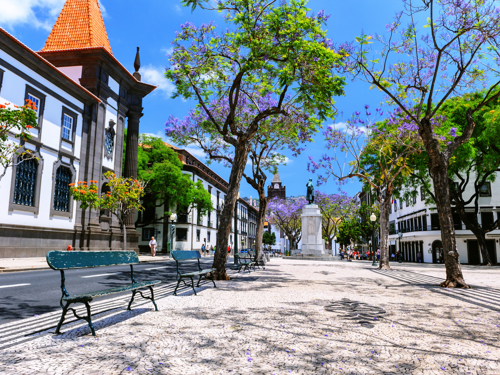 City center view of Funchal, Madeira, one of the best places to visit in Portugal