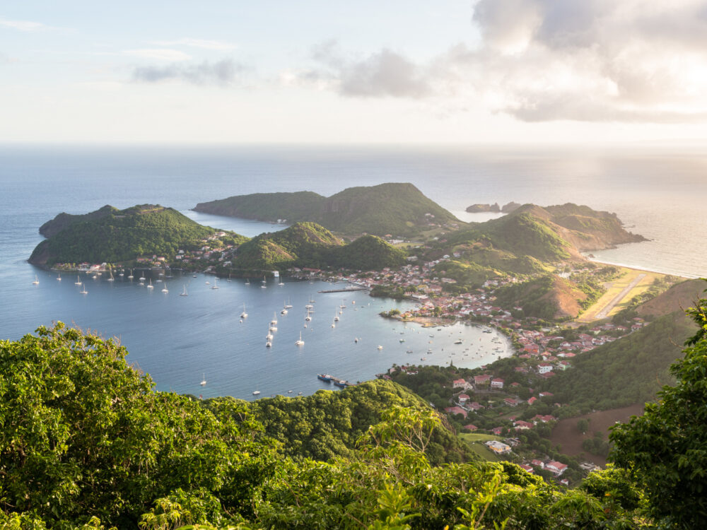 Lookout Terre-de-Haut in one of the Caribbean's best places to visit, Guadeloupe