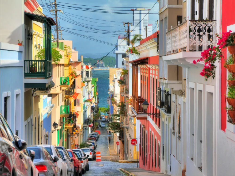 Beautiful traditional village in San Juan for a piece titled Is Puerto Rico Safe