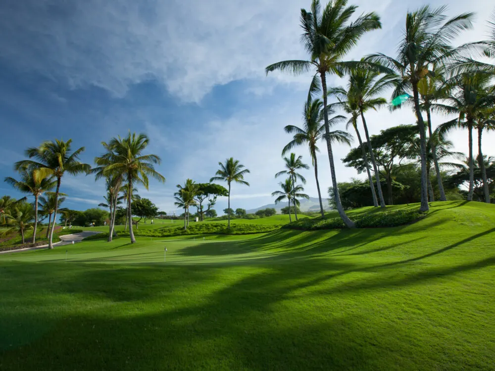 Golf course in Maui, one of the top things to do on the island