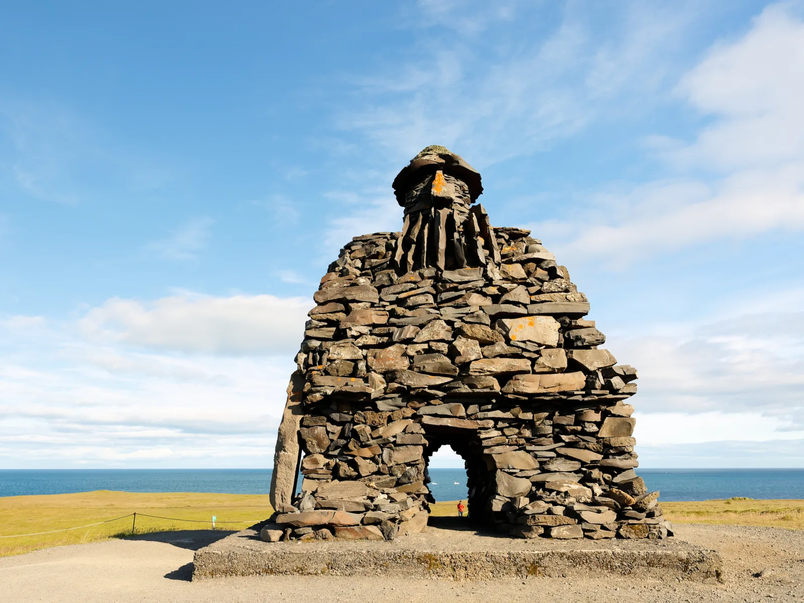 Cool monument in Snaefellenes on one of Iceland's best (and easiest) hikes