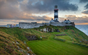 Old Head 18th hole at one of the best golf courses in Ireland