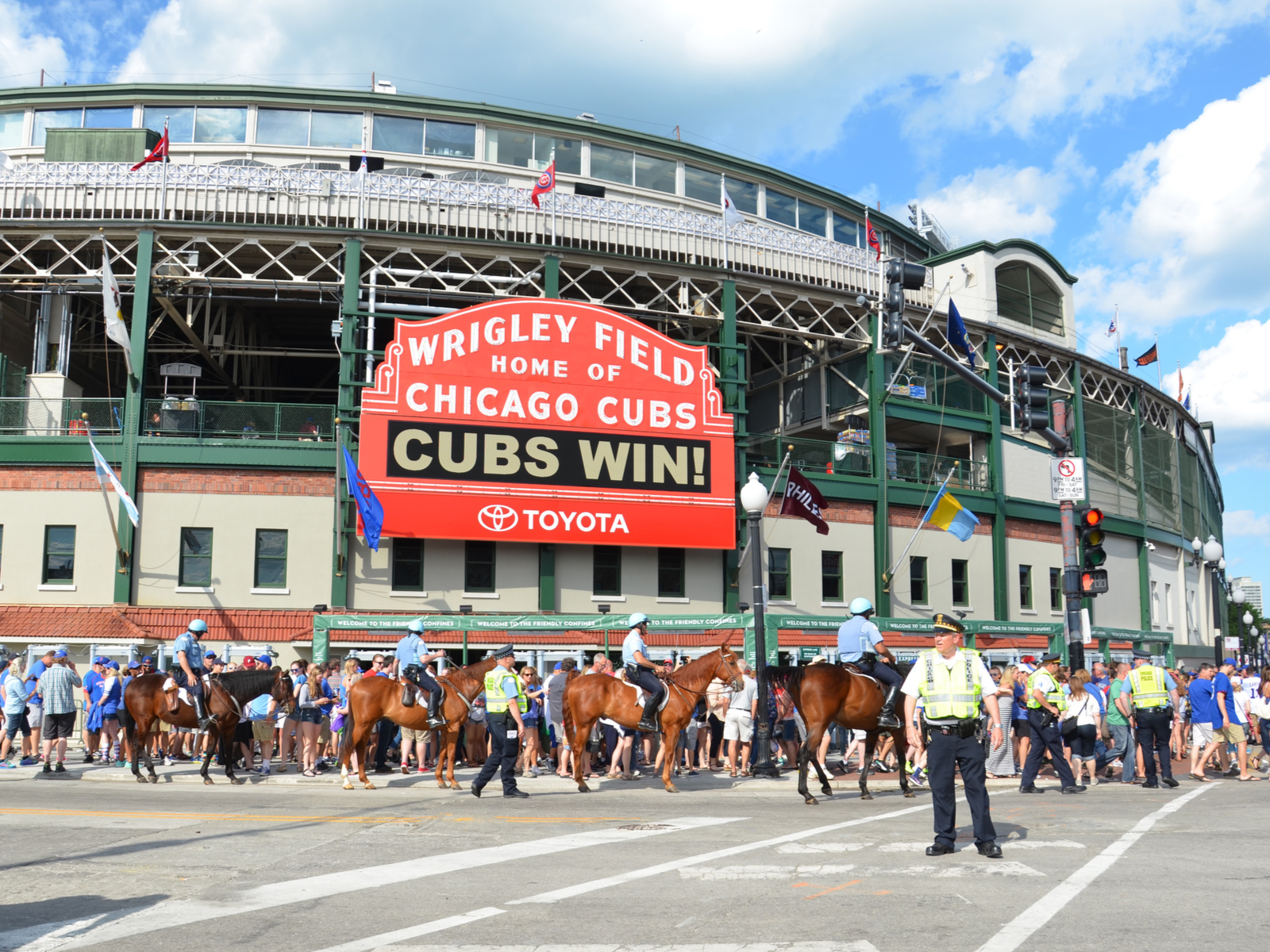 Our top pick for the best attractions in Chicago, Wrigley Field