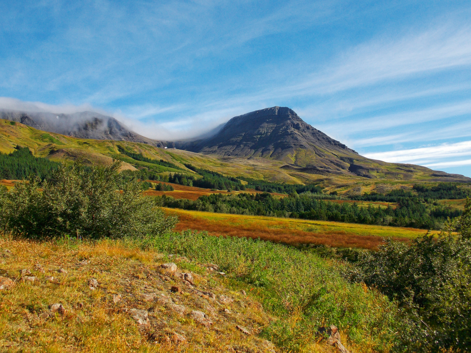 Beautiful view of Mount Esja on one of Iceland's best hikes