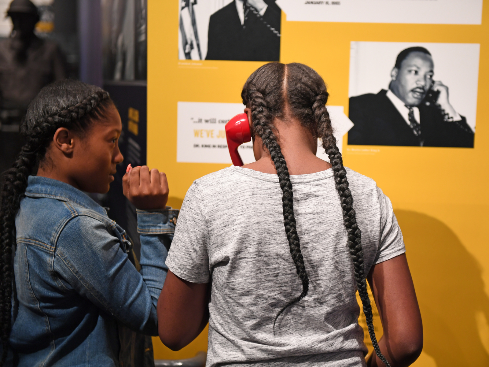 Kids at the San Antonio African American Museum, one of the best things to do in San Antonio