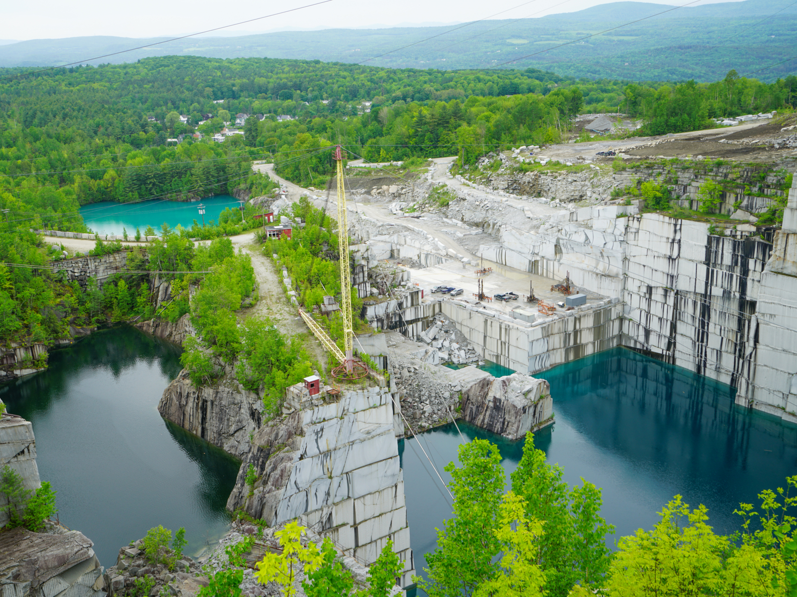 Rock of ages quarry, one of our top picks for the best places to visit in Vermont