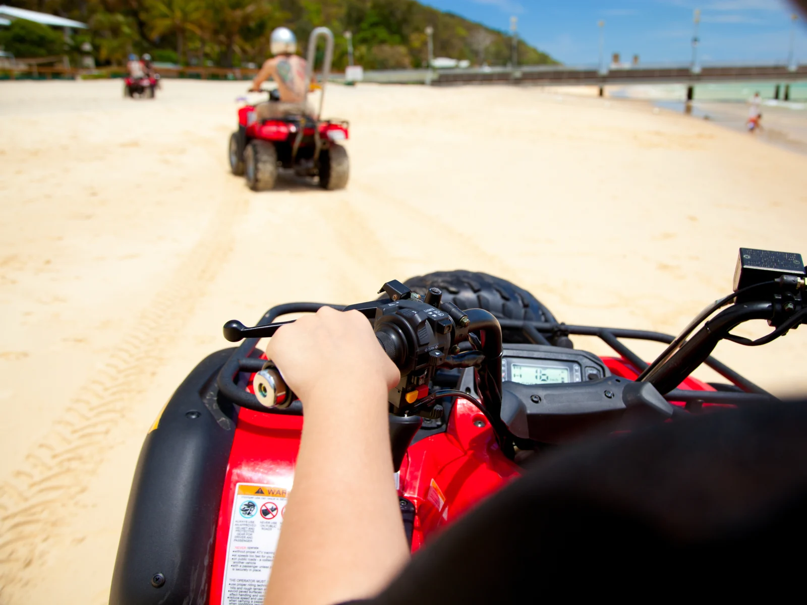 ATV tour in Saint Lucia, one of the best things to do on the island