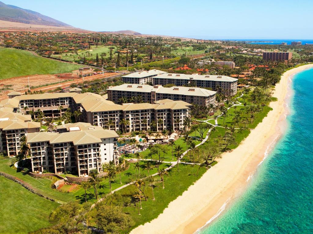 Aerial view of The Westin Ka’anapali Ocean Resort Villas North, one of the best hotels in Maui